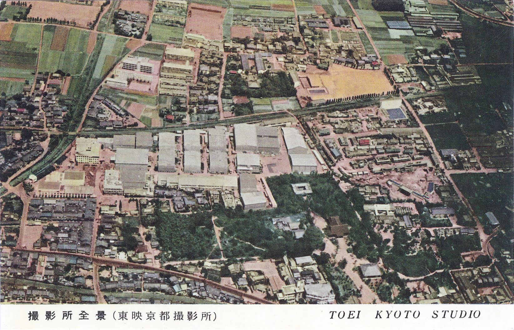map of a Japanese movie studio